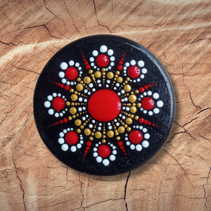 Mandala mintás hűtőmágnes  - otthon & életmód - dekoráció - spiritualitás - mandala - Meska.hu