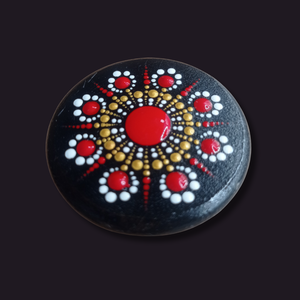 Mandala mintás hűtőmágnes  - otthon & életmód - dekoráció - spiritualitás - mandala - Meska.hu