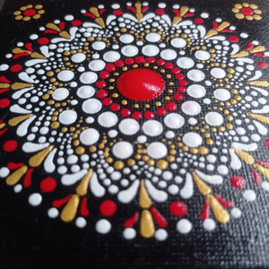 Mandala mintás kis vászonkép - otthon & életmód - dekoráció - spiritualitás - mandala - Meska.hu
