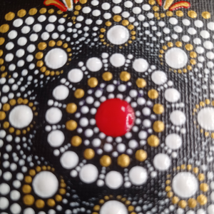 Mandala mintás kis vászonkép - otthon & életmód - dekoráció - spiritualitás - mandala - Meska.hu