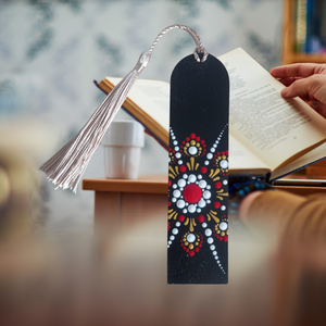 Mandala mintás könyvjelző, Otthon & Életmód, Dekoráció, Spiritualitás, Mandala, Festett tárgyak, MESKA