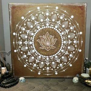 Mandala, Otthon & Életmód, Dekoráció, Spiritualitás, Mandala, Festészet, MESKA