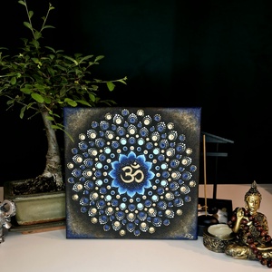 Mandala, Otthon & Életmód, Dekoráció, Spiritualitás, Mandala, Festészet, MESKA