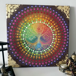 Életfa mandala - Meska.hu