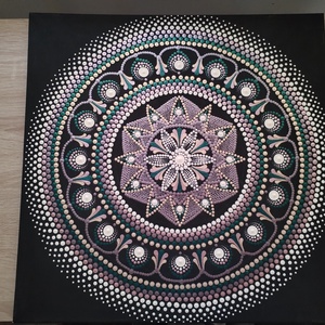 Mandala vászonkép  - otthon & életmód - dekoráció - kép & falikép - vászonkép - Meska.hu