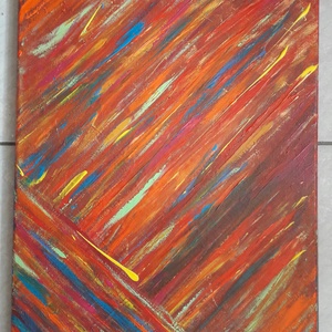 Kölcsönhatás - művészet - festmény - akril - Meska.hu