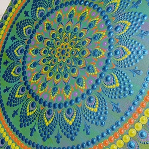 Gyógyító Mandala , Otthon & Életmód, Dekoráció, Spiritualitás, Mandala, Festészet, MESKA