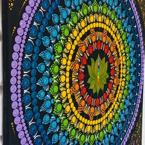 Csakra Mandala  - otthon & életmód - dekoráció - spiritualitás - mandala - Meska.hu