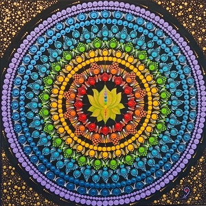 Csakra Mandala  - otthon & életmód - dekoráció - spiritualitás - mandala - Meska.hu