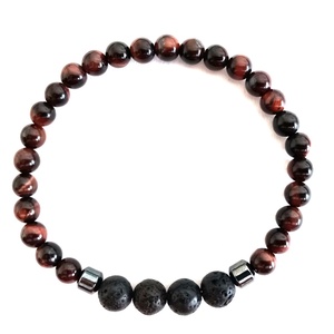 Ásvány karkötő - ékszer - karkötő - gyöngyös karkötő - Meska.hu