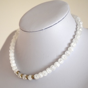 Hegyikristály nyaklánc - ékszer - nyaklánc - gyöngyös nyaklánc - Meska.hu