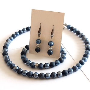 Korall és shell pearl szett - ékszer - ékszerszett - Meska.hu