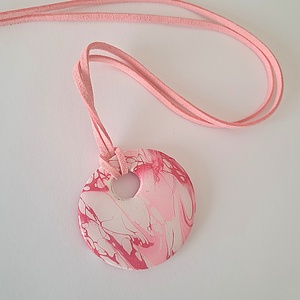 Tavaszi medál - ékszer - nyaklánc - medál - Meska.hu