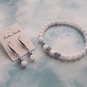 Festett jáde karkötő - ékszer - karkötő - ásványkarkötő - Meska.hu