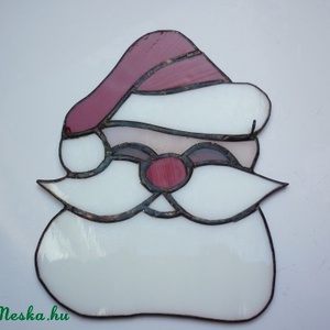 Télapó - karácsony - adventi díszek - adventi ajtódísz - Meska.hu