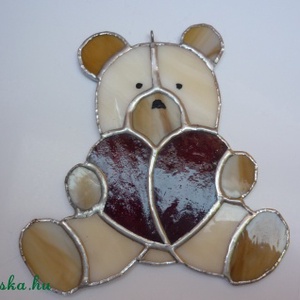 Szivecskés maci -  - Meska.hu