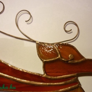 Szarvas - karácsony - karácsonyi lakásdekoráció - karácsonyi ablakdíszek, ablakmatricák - Meska.hu