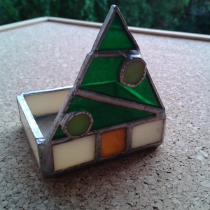 Karácsonyi mécsestartó - karácsony - karácsonyi lakásdekoráció - karácsonyi illatgyertya, mécses - Meska.hu