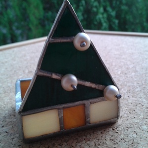 Karácsonyi mécsestartó - karácsony - karácsonyi lakásdekoráció - karácsonyi illatgyertya, mécses - Meska.hu