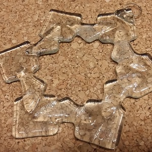 Jégcsillag  - karácsony - adventi díszek - adventi ablakdekoráció - Meska.hu