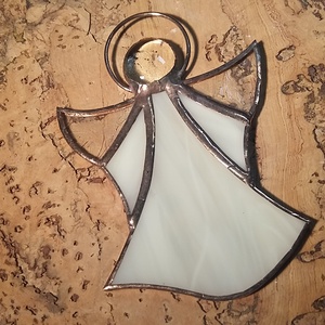 Fehér  angyal 2, , Üvegművészet, MESKA