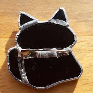 Cicás kitűző - ékszer - kitűző és bross - kitűző - Meska.hu