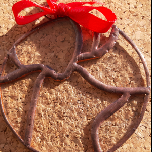 Szarvasos  ablakdísz, Otthon & Életmód, Dekoráció, Ajtó- és ablak dekoráció, Ablakdísz, Üvegművészet, MESKA