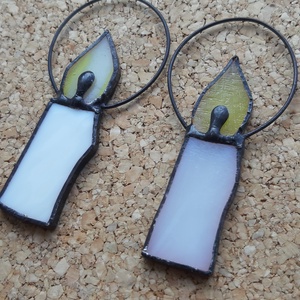 Gyertyácskák - karácsony - karácsonyi lakásdekoráció - karácsonyfadíszek - Meska.hu