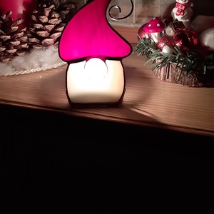 Manó mécsestartó - karácsony - adventi díszek - adventi gyertyadíszek és koszorúdíszek - Meska.hu