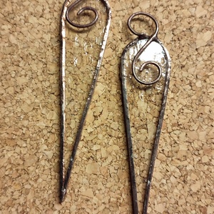 Jégcsapok  - karácsony - adventi díszek - adventi ablakdekoráció - Meska.hu