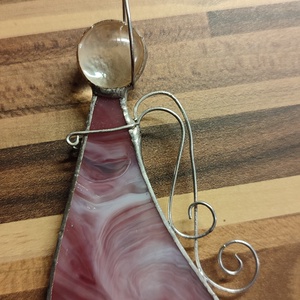 Angyalka II. - karácsony - karácsonyi lakásdekoráció - karácsonyi ablakdíszek, ablakmatricák - Meska.hu