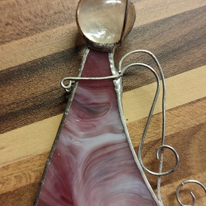 Angyalka II. - karácsony - karácsonyi lakásdekoráció - karácsonyi ablakdíszek, ablakmatricák - Meska.hu