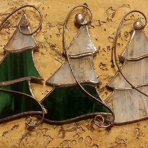 Fenyő - karácsony - adventi díszek - adventi ablakdekoráció - Meska.hu