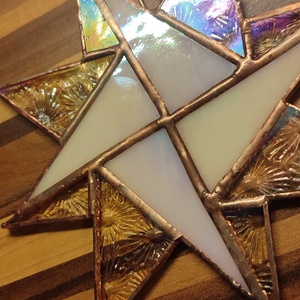 Csillag 2 - karácsony - adventi díszek - adventi ablakdekoráció - Meska.hu