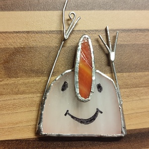 Hóemberke - karácsony - karácsonyi lakásdekoráció - karácsonyi lakásdíszek - Meska.hu