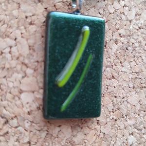 Zöld  aventurin medál - ékszer - nyaklánc - medál - Meska.hu