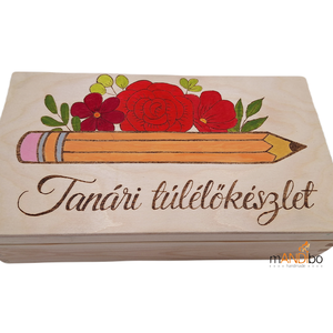 Tanári túlélőkészlet - vicces ajándék pedagógusoknak évzáróra, ballagásra - Meska.hu