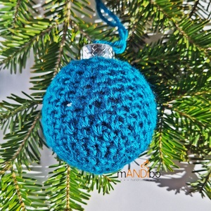 Horgolt karácsonyfadísz , Karácsony, Karácsonyi lakásdekoráció, Karácsonyfadíszek, Horgolás, MESKA