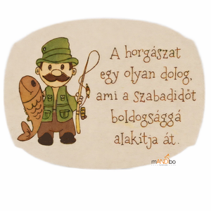 Vicces képecske horgászatkedvelőknek - otthon & életmód - dekoráció - kép & falikép - táblakép - Meska.hu
