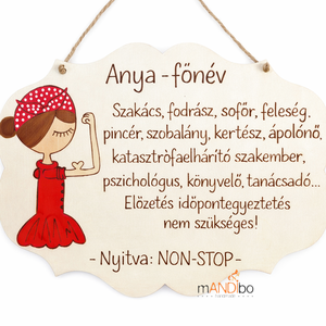 Pirogravírozott kép anyának, Otthon & Életmód, Dekoráció, Kép & Falikép, Fából készült kép, Gravírozás, pirográfia, MESKA