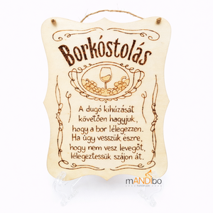 Vicces boros képecske - Meska.hu