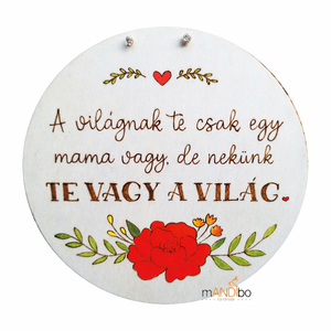 Nők napjára, Anyák napjára, szülinapra készült pirogravírozott képecske - otthon & életmód - dekoráció - kép & falikép - táblakép - Meska.hu