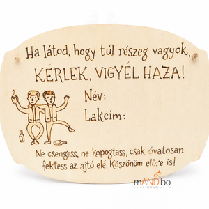 Vicces pirogravírozott kép legénybúcsúra, borkostolókra, Otthon & Életmód, Dekoráció, Kép & Falikép, Táblakép, Gravírozás, pirográfia, MESKA