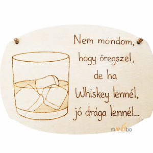 Vicces pirogravírozott képecske születésnapra, Otthon & Életmód, Konyhafelszerelés, tálalás, Konyhai dekoráció, Hűtőmágnes, Gravírozás, pirográfia, MESKA