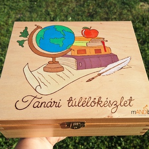 Tanári túlélőkészlet - vicces ajándék pedagógusoknak, óvódai, tanári ballagási ajándék évzáróra, pedagógusnapra - Meska.hu
