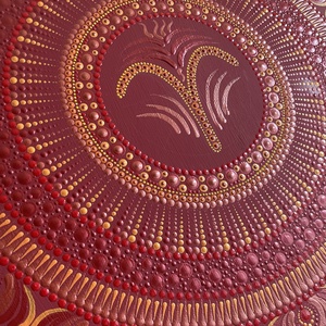Kos mandala festmény - otthon & életmód - dekoráció - spiritualitás - mandala - Meska.hu