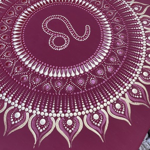 Oroszlán mandala festmény - otthon & életmód - dekoráció - spiritualitás - mandala - Meska.hu