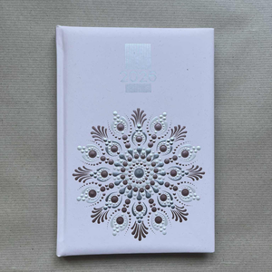 Mandalás határidőnapló - bézs - Meska.hu