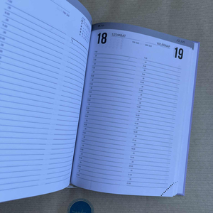 Mandalás határidőnapló - lila - otthon & életmód - papír, írószer - naptár & tervező - Meska.hu