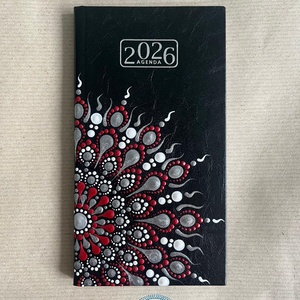 Ajándékszett - szemüvegtok és zsebnaptár mandalával - táska & tok - pénztárca & más tok - szemüvegtok - Meska.hu